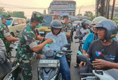 6.000 Masker Dibagikan di Kota Jambi, Danrem 042/Gapu Ingatkan Warga Waspadai Udara Kurang Sehat