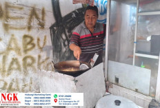Dihantam Kabut Asap, Pedagang Kuliner di Kota Jambi Kehilangan Separuh Pendapatan