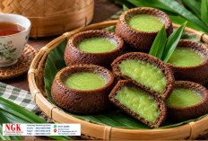 Resep Kue Muso Khas Jambi, Kulit Cokelat dengan Isian Pandan yang Lembut