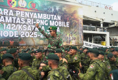 Misi di Papua Tuntas! 450 Prajurit Satgas Yonif 142/KJ Kembali dengan Selamat