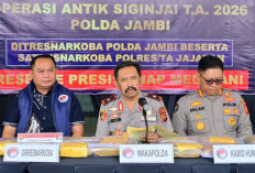 Operasi Antik Siginjai 2026! Polda Jambi dan Jajaran Bongkar 154 Kasus Narkoba di Jambi, Amankan 236 Tersangka