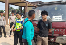  Polres Batang Hari Amankan Supir Truk Batu Bara, Melanggar hingga Positif Narkoba 