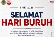 Apresiasi Dedikasi Pekerja, Kantor Pertanahan Kota Jambi Ucapkan Selamat Hari  Buruh Internasional 2026 