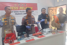 Jebol Tembok Alfamart Sijenjang Pakai Bor, 3 Residivis Ditangkap di Batang Hari