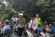 Serbu Sekolah! Ditlantas Polda Jambi Turun Langsung ke 4 SMA-SMK, Kukuhkan Paskibraka hingga Cek Kendaraan