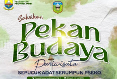 Pekan Budaya Pariwisata Sarolangun 2026 Digelar 30 April–2 Mei, Angkat Kearifan Lokal ke Tingkat Provinsi