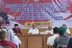 KONI Jambi Mulai Bergerak! Data Atlet Kini Didigitalisasi, Ketum Mat Sanusi Beri Peringatan Soal Dana Hibah