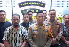 Dalam Waktu 24 Jam, Polres Tanjab Timur Tangkap Pelaku Pembunuhan di Desa Siau Dalam