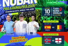 Hadirkan Hiburan Gratis dan Dorong Perputaran Ekonomi, Pemkot Jambi Gandeng TVRI Gelar Nobar Piala Dunia 2026
