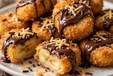 Resep membuat nugget pisang yang gurih manis mantap