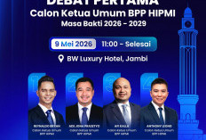 Debat Perdana, Para Pelaku Usaha Muda Nasional akan Dengarkan Gagasan, Strategi, dan Visi Caketum HIPMI Jambi
