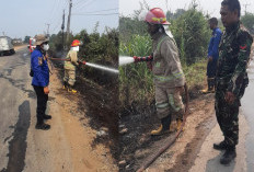 Belum Selesai Padamkan Api, Petugas Dapat Laporan Kebakaran Kedua di Niaso Muaro Jambi