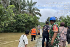 Banjir di Tanjab Barat! Ruas Jalan Lintas Timur Terendam