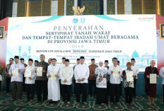 Serahkan 2.532 Sertipikat Tanah Wakaf dan Rumah Ibadah, Menteri Nusron Gagas Percepatan Sertipikasi 