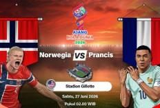   Piala Dunia 2026: Prancis Sempurna di Puncak Grup I Usai Gulung Norwegia 4-1