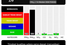 ISPU Tebo Tembus 379 dan Masuk Kategori Berbahaya, PM2.5 Jadi Sorotan