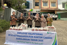 Momen Ramadhan, BPJS Ketenagakerjaan Cabang Sarolangun Menggelar Employee Volunteering