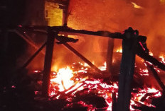 Empat Rumah di Mersam Kabupaten Batang Hari Ludes Terbakar, Kerugian Ditaksir Rp700 Juta