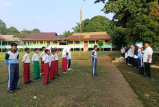Meski Hanya 10 Siswa Baru, MPLS di SMPN 23 Kota Jambi Tetap Berjalan