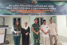 SKK Migas PetroChina Berikan Bangunan Koramil Betara dan Asrama Kodim Dandim 0419 Tanjab Ucapkan Terimakasih