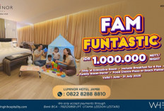 Luminor Hotel Jambi Hadirkan Promo 'FAM FUNTASTIC', Liburan Keluarga Makin Seru Mulai IDR 1.000.000 Nett/Night