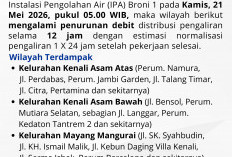 Pengurasan IPA Broni 1 Dilaksanakan Kamis, Distribusi Air di Sejumlah Wilayah Terganggu