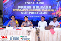 Karhutla di 3 Areal Perusahaan Jambi! PT Samhutani Catat Kebakaran Terluas, Disusul PT Jebus Maju dan PT Reki