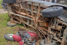 Tragis! Ibu dan Anak Balita Tewas Usai Ditabrak Mobil di Jalan Lintas Bungo–Padang