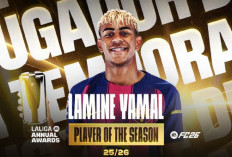 Bawa Barcelona Juara, Lamine Yamal Sabet Gelar Pemain Terbaik La Liga 2025/2026