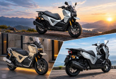 Tantang Honda ADV350, Skutik Adventure Letbe Nomad 350 Hadirkan Fitur Lampu Depan yang Bisa Didekorasi