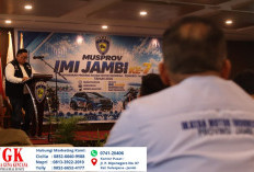 Suasana Mendadak Haru di Musprov IMI Jambi, Guntur Muchtar Bergetar Saat Sampaikan Pesan Ini