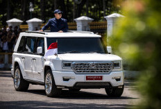 Intip Maung Garuda Limousine, Mobil Dinas Anti Peluru Andalan Prabowo
