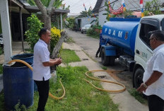  PDAM Tirta Pengabuan Tanjung Jabung Barat Berikan Bantuan Air Bersih Gratis Kepada Warga Terdampak Kemarau