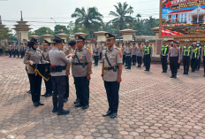  Pimpin Sertijab, Kapolres Batang Hari AKBP Arya Tesa: Wujudkan Pelayanan Presisi
