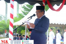 Wagub Jambi Abdullah Sani Pimpin Upacara Sumpah Pemuda ke-98, Tekankan Patriotisme dan Empati
