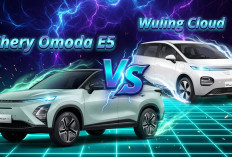 Persaingan Mobil Listrik China: Chery Omoda E5 vs Wuling Cloud EV, Mana yang Layak Dipilih?