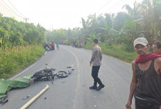 Tragedi Subuh di Tanjab Timur! Dua Pelajar Tewas Usai Motor Bertabrakan dengan Truk Sawit di Jalan Menikung