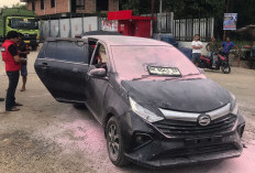 Mobil Terbakar di SPBU Pondok Meja, Nomor Platnya Bikin Heran!
