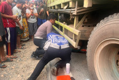 Kecelakaan Maut di Jaluko Muaro Jambi, Pasutri di Motor Revo Tewas Usai Ditabrak Truk Hino