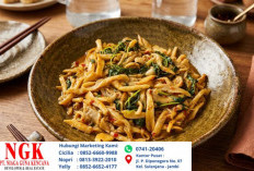 Resep Membuat Jamur Suwir Kemangi Pedas Gurih Lauk Andalan