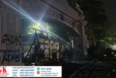 Begini Situasi Kantor Gubernur Jambi Malam Ini Usai Demo Karhutla