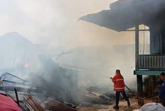 Satu Rumah di Kumpeh Ulu Muaro Jambi Terbakar, Tak ada Korban Jiwa