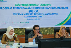 BPJS Ketenagakerjaan Matangkan Persiapkan Launching Program PEKA di Jambi