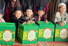 Senyum Kembar Abi Satya dan Abi Wara Warnai Safari Ramadan SKK Migas PetroChina di Rumah Cahaya