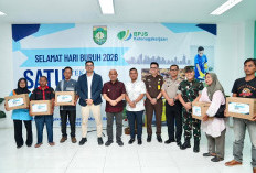 BPJS Ketenagakerjaan Muara Bungo Peringati May Day 2026, Salurkan Santunan jaminan Kematian  dan Bantuan Sosia