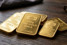 Kabar Terbaru! Harga Emas Antam Turun ke Rp2,645 Juta per Gram Pagi Ini