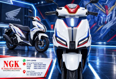 Mengusung Tema Freedom Gundam, Sundiro Honda Rilis Skutik Spesial NS125FX Cuma 1.000 Unit