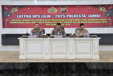 Kapolresta Jambi Pimpin Pembukaan Latpraops Lilin 2025 dan Pengamanan Tahun Baru 2026