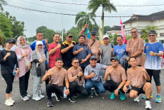 Semarak Jalan Santai HUT ke-69 Provinsi Jambi, SKK Migas PetroChina Bagikan 8 Unit Sepeda