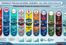 Merek Tiongkok Ancam Dominasi Jepang! Data GAIKINDO Juli 2026:Wholesales Naik 4,5%, Retail Tumbuh 3,6%, 